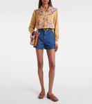 Хлопковая рубашка с узором пейсли Valentino, Multicolor. - фото 2