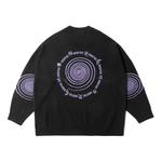 Свитера badfive графический вязаный свитер Li-Ning, черный - фото