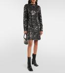 Кожаные ботильоны marine 95 Amina Muaddi, черный - фото 2