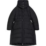 SportMax Барбиан Утеплённое пальто, Black - фото 3