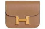HERMES Кардхолдер из телячьей кожи Evercolor - фото