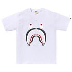 Футболка BAPE Shark Tee, White - фото