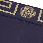 Грека Бордер Растянутые Боксеры VERSACE, Темно-синий - фото 3