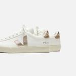 Кроссовки Veja WMNS Campo Canvas, цвет Extra White/Platine - фото 3