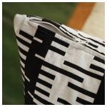 Чехол для подушки IKEA, 50x50 см, черный - фото 4