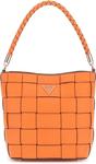 Сумка GUESS womens Maylee Bucket, Orange - фото