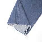 Джинсы Celine с мятым эффектом, синий - фото 5