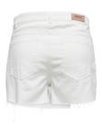 Джинсовые шорты ONLY Regular Jeans Texas, белый - фото 3