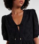 Мини-платье Saint-Tropez с вышивкой ришелье Heidi Klein, Blk-Blk - фото 4