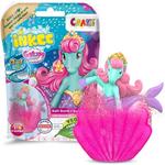 INKEE GALUPY MERMAID Бомба для ванны «Русалочка» с сюрпризом, детская бомба для ванны в форме ракушки с фигурками русалок и ароматом сладкой ваты - фото