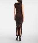 Шерстяной топ Rick Owens, Mahogany - фото 3