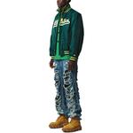 New Era Пуховик унисекс зеленый, Green - фото 5