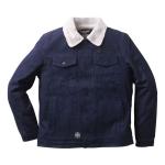 Переходная куртка West Coast Choppers WCC Sherpa Lined Canvas Jacket, синий - фото