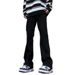 Джинсы унисекс GNOMESHGH, Черный (эластичный буткат) - фото 2