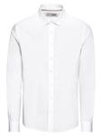 Рубашка на пуговицах классического кроя !Solid Tyler, белый - фото