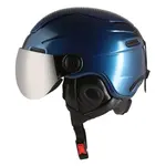 Шлем Alpine Pro Ski visor, синий - фото 2