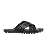 Кроссовки Fendi Slides Black, черный - фото