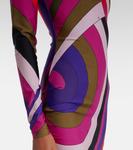 Мини-платье из джерси с принтом Pucci, Multicolor - фото 6