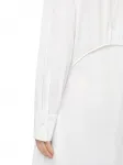 Платье-рубашка с длинными рукавами JIL SANDER, белый - фото 5