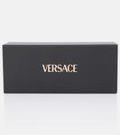 Прямоугольные солнцезащитные очки Damier Plaque Versace - фото 5
