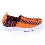 Оранжевые плетеные слипоны унисекс Syracuse NCAA - фото