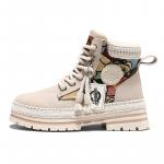 Ботинки Martin Boot женские Tonlion, бежевый - фото