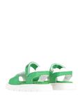 Сандалии Moschino Teen, зеленый - фото 3