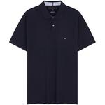 Мужская поло Tommy Hilfiger, синий - фото