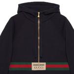 Свитшот женский чернильно-синий Gucci - фото 5