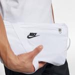 Куртка Nike Swoosh Half-Zip Jacket 'White Black', белый - фото 2