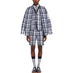 Футболка мужская синяя THOM BROWNE, морской синий - фото 4