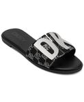 Women's Waltz Flat Sandal DKNY, черный - фото