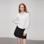 ELLE Рубашка Women's White Lapel Moderate - фото 5