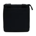 Сумка через плечо Armani Exchange с серебряным логотипом бренда, черный - фото 2