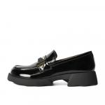 Лоферы женские черный Belle - фото