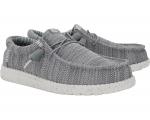 Лоферы Hey Dude Wally Stretch Sox, серый - фото