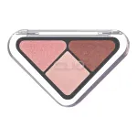 Small Triangle Eye Shadows Eye Enhancing #01/#02/#03 Clio, #01 portable beige - фото 4