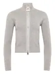 Кардиган на молнии JW ANDERSON, серый - фото