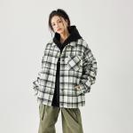 Куртки и Пальто Унисекс GOLFCROSS, Кофейная Клетка - фото 6