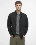 Мужской свитер на молнии Barbour, серый - фото