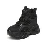 Кроссовки женские массивные высокие Daphne, черный - фото 2