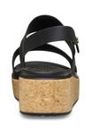 Сандалии BROOKLYN CORK LOW WEDGE Crocs, черный - фото 4