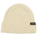 Шапочка бини с ребристым сердечником Lundhags, белый - фото