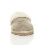 Тапочки на плоском каблуке AJVANI, бежевый - фото 6