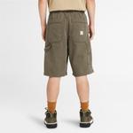 Шорты washed heavy twill carpenter shorts 'olive green' Timberland, зеленый - фото 3