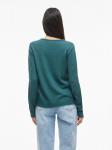 VILA Свитер 'VIRil' в цвете Petrol - фото 4