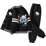 Детская повседневная спортивная одежда Disney, синий - фото 10