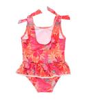 Цельный купальник цвета тропический пунш для девочек/малышей Snapper Rock - фото 2