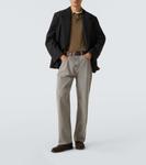 Шерстяная поло Zegna, хаки - фото 2