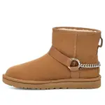 Кроссовки (WMNS) UGG Classic Mini Chain 'Chestnut', коричневый - фото